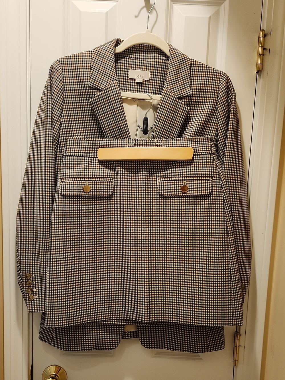LOFT Skirt And Blazer Set Size 0/2 (runs Large)
